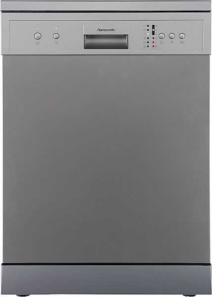 Hanseatic Standgeschirrspüler "HG6085E127635S" 12 Maßgedecke Standgerät, mi günstig online kaufen
