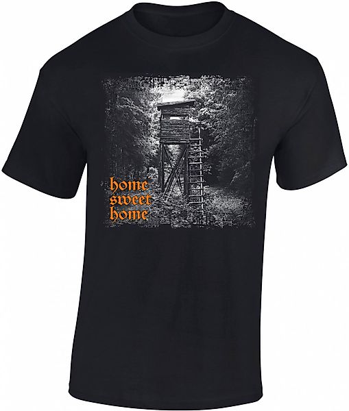 Baddery Print-Shirt Jäger T-Shirt: "Home Sweet günstig online kaufen