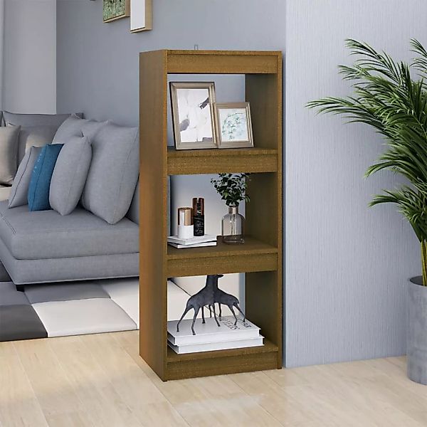 Bücherregal Raumteiler 40x30x103,5 Cm Massivholz Kiefer günstig online kaufen