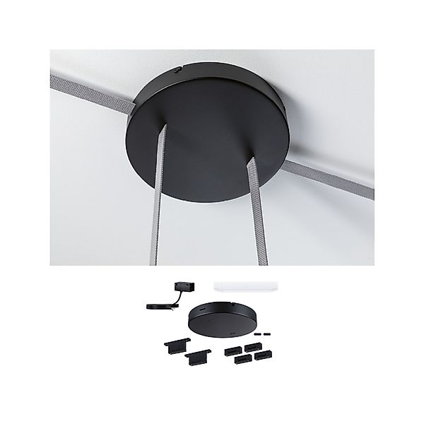 Paulmann "ULine Zubehör Installationsset 230/48V max. 150W Schwarz" günstig online kaufen