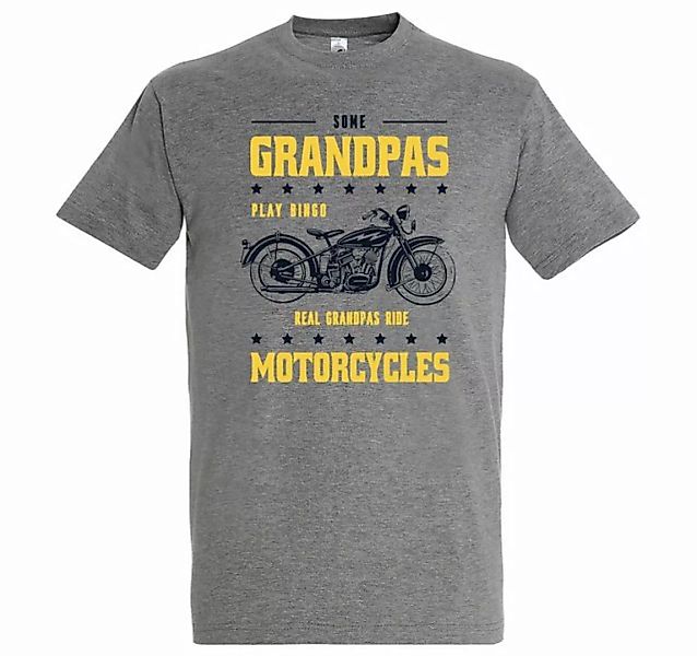 Youth Designz T-Shirt "Real Grandpas Ride Motorcycles" Herren Shirt mit tre günstig online kaufen