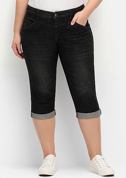Sheego Jeansshorts Caprijeans günstig online kaufen