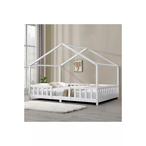Großes Kinderbett Liegefläche 140x200 cm THULE-100 mit Lattenrost und Rausf günstig online kaufen