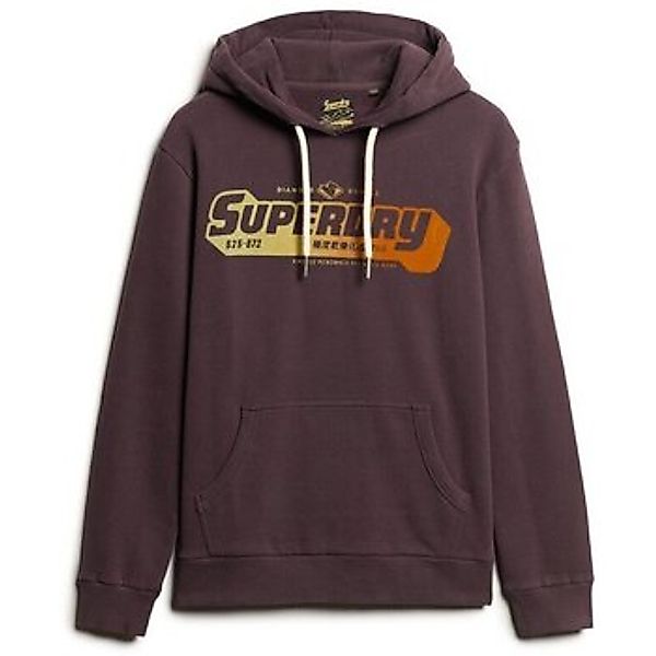 Superdry  Sweatshirt Sweatshirt à capuche à motif floqué délavé günstig online kaufen