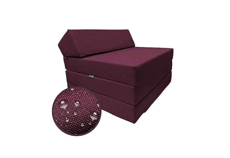 Klappmatratze Klappmatratze mit wasserfestem Bezug Komfort & Vielseitigkeit günstig online kaufen