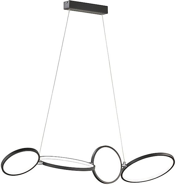 TRIO Leuchten LED Pendelleuchte »Rondo«, 4 flammig, Leuchtmittel LED-Board günstig online kaufen