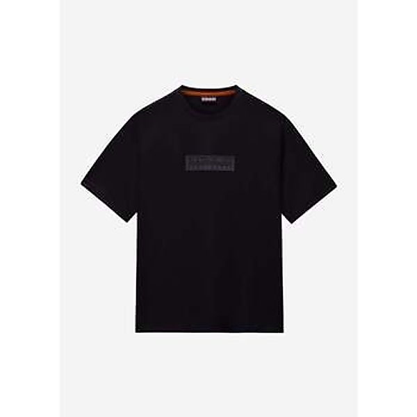 Napapijri  T-Shirt S box logo SS 1 - black beauty günstig online kaufen
