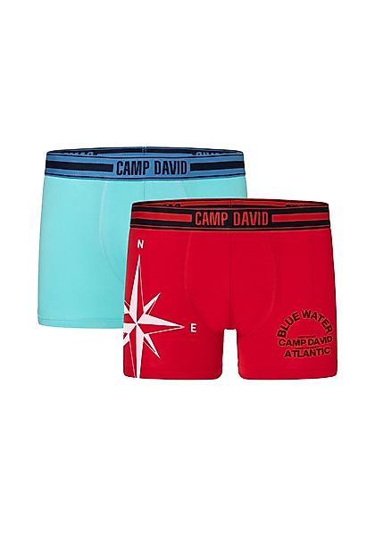 CAMP DAVID Boxershorts casual (2er Pack) günstig online kaufen