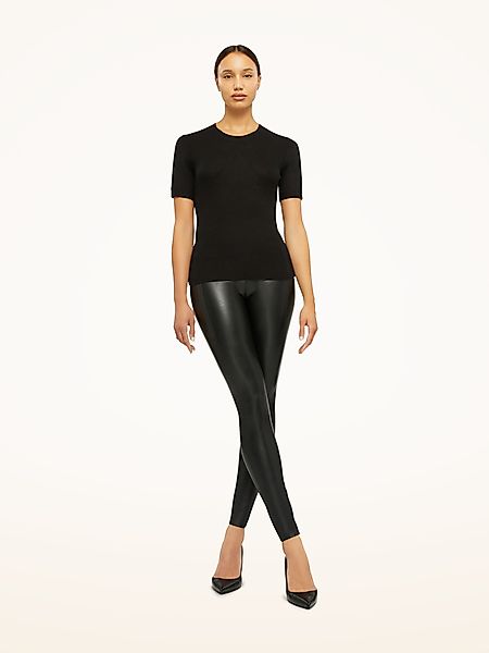 Wolford - Cashmere Top Short Sleeves, Frau, black, Größe: XS günstig online kaufen