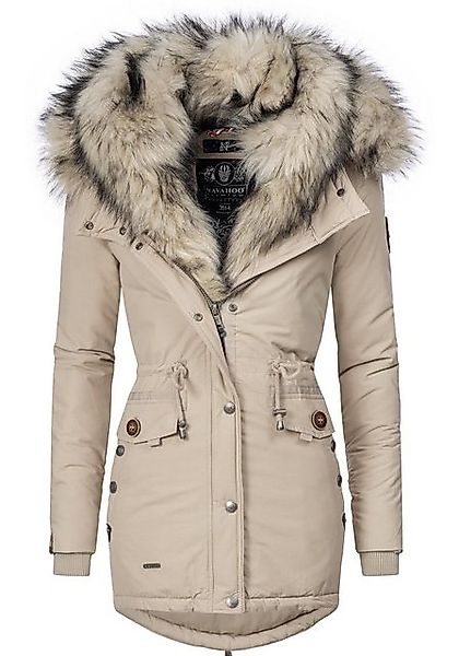 Navahoo Wintermantel Sweety Winterparka mit 2 Kunstpelz-Kapuzen günstig online kaufen