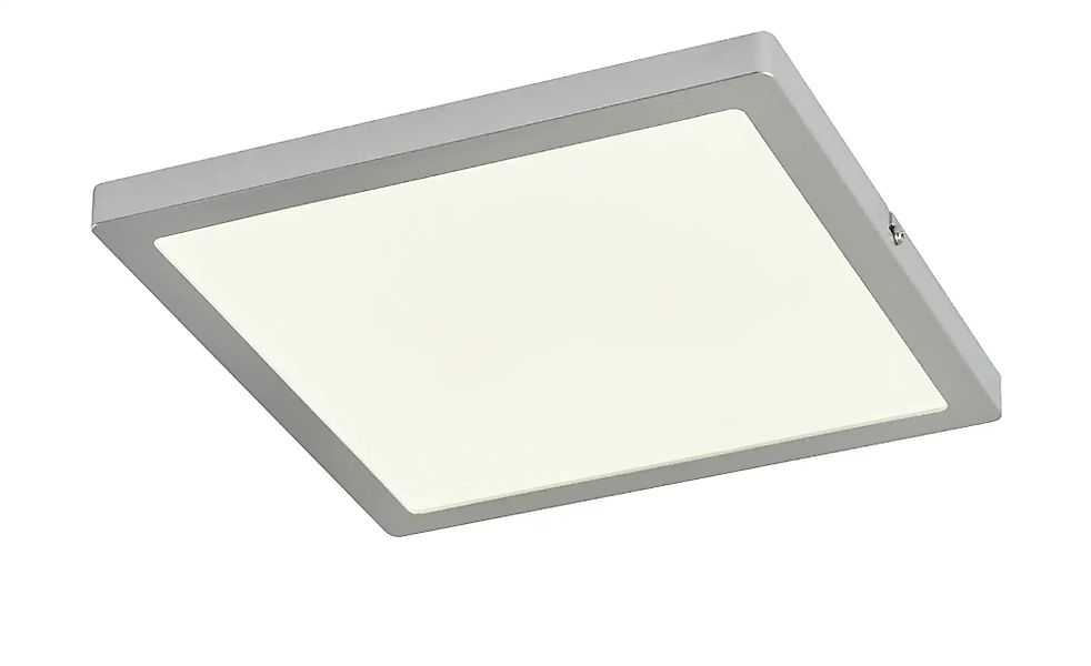 LED-Panel, chrom-matt, eckig ¦ silber ¦ Maße (cm): B: 30 Lampen & Leuchten günstig online kaufen