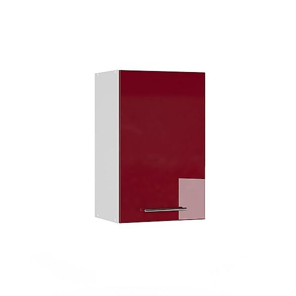 Vicco Badschrank Fame-Line Bordeaux Hochglanz/Weiß 45 x 72 cm günstig online kaufen