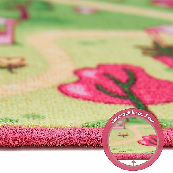 Andiamo Kinderteppich »Straße Lagerräumung«, rechteckig, 5 mm Höhe, Straßen günstig online kaufen