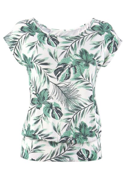 LASCANA Longshirt "mit breitem Bund" aus weichem Viskose-Stretch günstig online kaufen