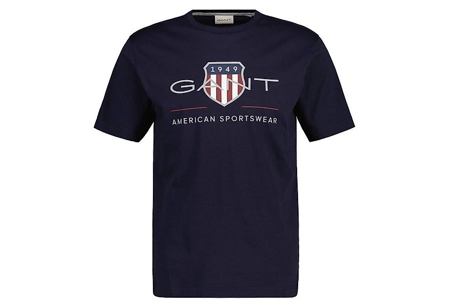 Gant T-Shirt Herren T-Shirt 1er Pack Baumwolle (Packung, 1er Pack) günstig online kaufen