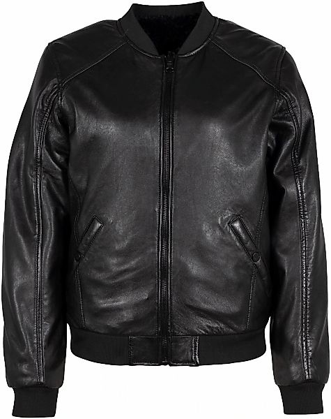 Mauritius Lederjacke "G2WDilay OS", vorn mit Fellimitat, hinten aus Leder günstig online kaufen