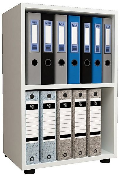 VCM Standregal Holz Büro Regal Bücher Ordner Aktenregal Ulas 2f günstig online kaufen