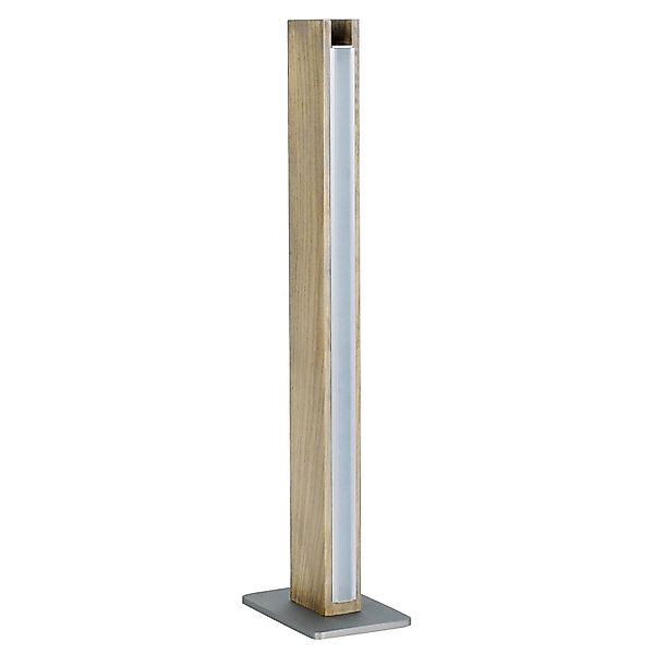 Näve LED-Tischleuchte Straight Braun 51 cm x 10 cm x 15 cm günstig online kaufen