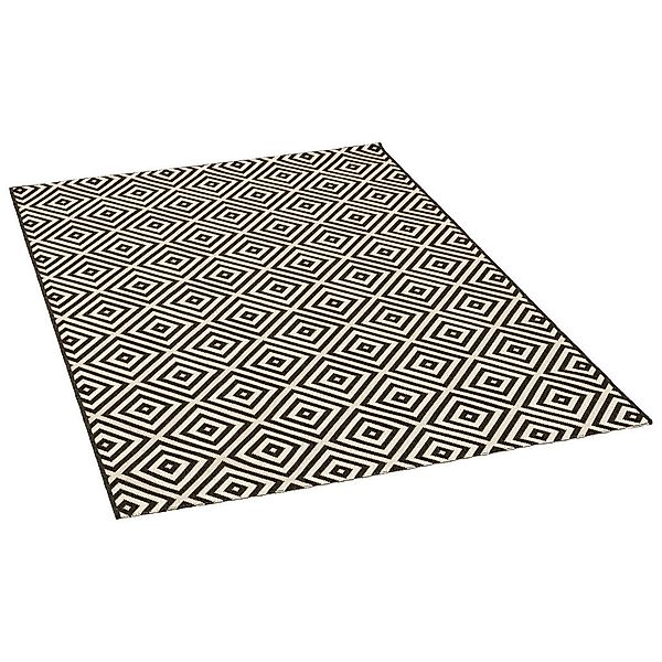 Webteppich Ambiente schwarz B/L: ca. 160x230 cm günstig online kaufen