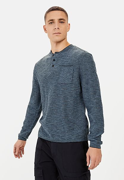 camel active Henleyshirt aus einem Baumwollmix günstig online kaufen