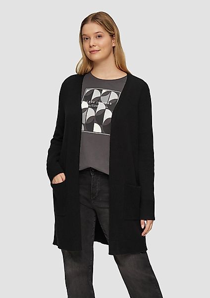 s.Oliver Cardigan Strickjacke Lange Strickjacke mit günstig online kaufen