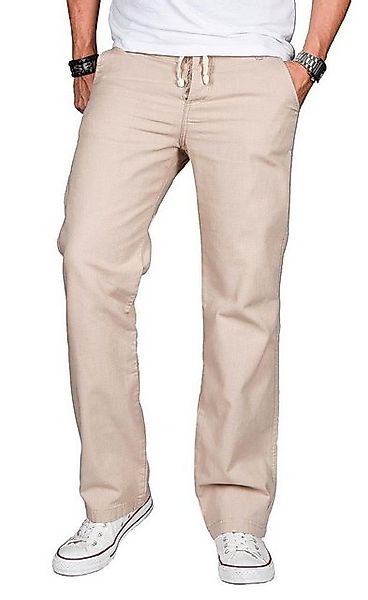 Alessandro Salvarini Straight-Jeans Herren Sommer, Leinen Optik AS034 günstig online kaufen