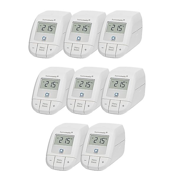 Homematic IP Heizkörperthermostat 8er Set Heizkörperthermostat günstig online kaufen