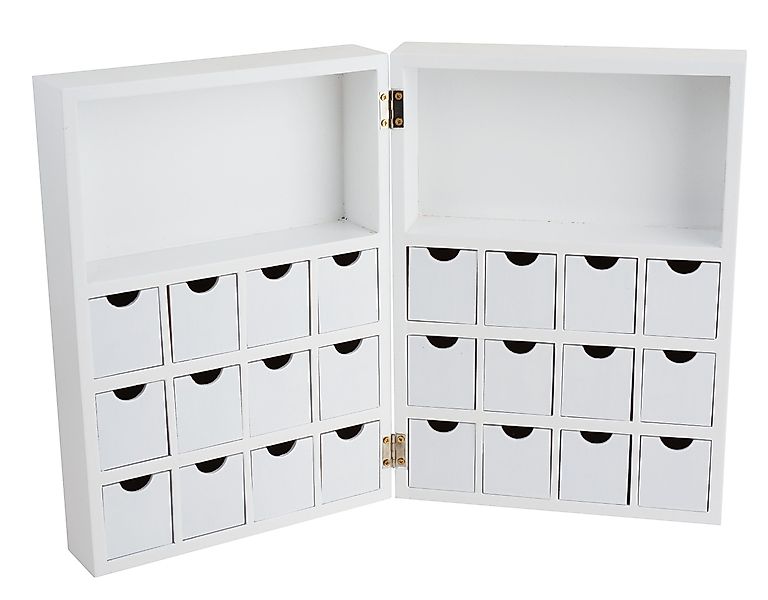 VBS Aufbewahrungsbox Klappschränkchen (25 St), 21,5 günstig online kaufen