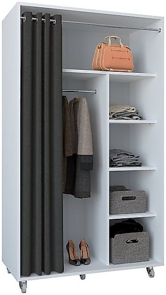 VCM Kleiderschrank Offener begehbarer Kleiderschrank Regal Ostila günstig online kaufen
