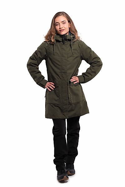 Icepeak Funktionsparka "D FUNKTIONSPARKA ALPENA" mit Kapuze mit Eingriffsta günstig online kaufen