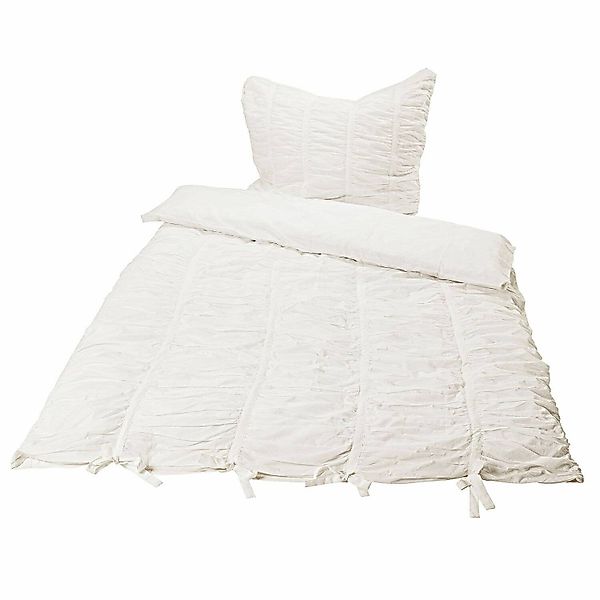 Mirabeau Bettwäsche Bettwäsche Magdelen weiß, 100% günstig online kaufen