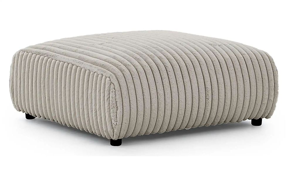 S-STYLE Hocker  Mollis ¦ grau ¦ Maße (cm): B: 88 H: 39 Polstermöbel > Hocke günstig online kaufen