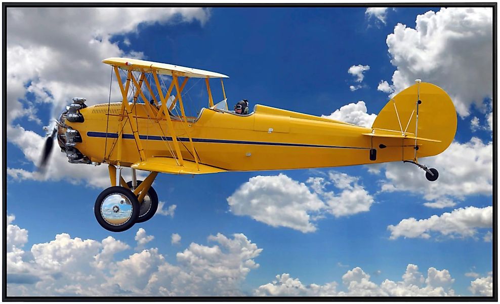 Papermoon Infrarotheizung »Gelbes Flugzeug« günstig online kaufen