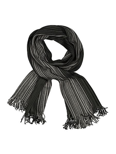 Engbers Strickschal Herren Strickschal gemustert, Dunkelgruen günstig online kaufen