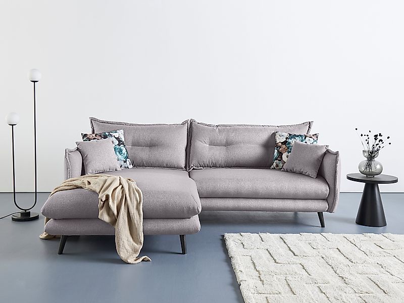 INOSIGN Ecksofa Lazio modernes Design, bequem, günstig online kaufen