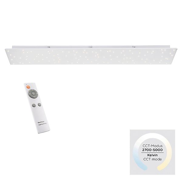 JUST LIGHT Deckenleuchte »SPARKLE«, 1 flammig, Leuchtmittel LED-Board   LED günstig online kaufen