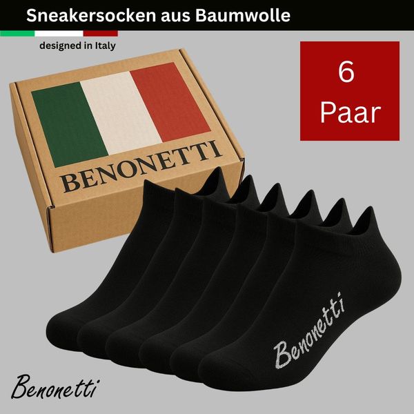 Benonetti Sneakersocken Kurzsocken - kurze Socken günstig online kaufen