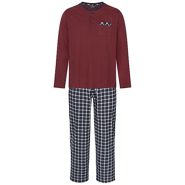 LAROG Schlafanzug Pyjama tawny port / günstig online kaufen