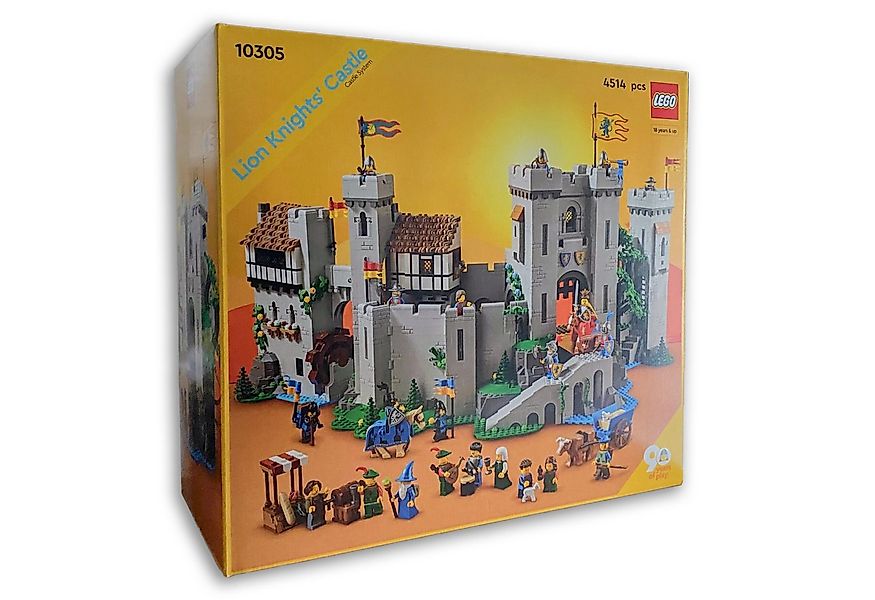 LEGO® Burg der Löwenritter (10305) Spielbausteine Konstruktionsspielsteine günstig online kaufen