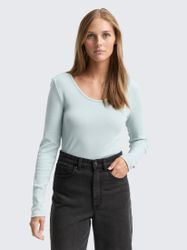 TOM TAILOR Denim Langarmshirt T-Shirt Slim günstig online kaufen