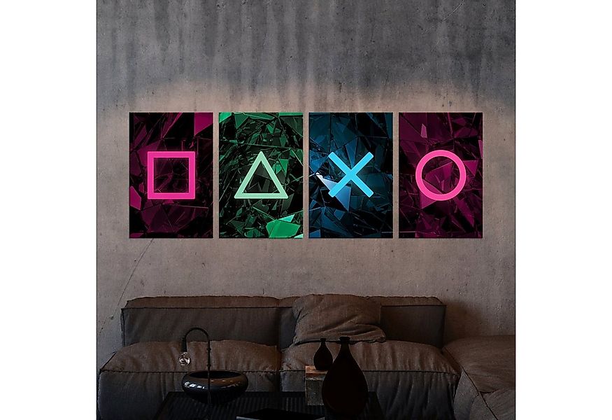 GRAVURZEILE Wandtattoo - Console Gamer Design - Wandsticker - Kinderzimmer günstig online kaufen