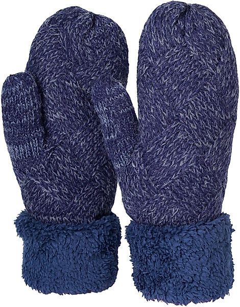 styleBREAKER Fäustlinge Strickhandschuhe Fäustlinge mit Rauten günstig online kaufen
