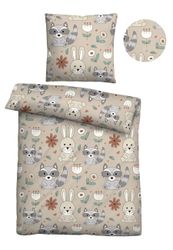 Biberna Kinderbettwäsche "0007245" 2 Stk. tlg. kuschelig warm im Winter, te günstig online kaufen