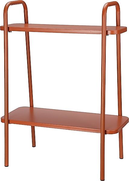 Koopman Blumenständer Pflanzenregal Blumenregal Ständer Metall Rot 66x50x26 günstig online kaufen