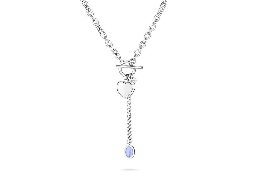 FYNCH-HATTON Kette ohne Anhänger Heart x Cabochon Edelstahl günstig online kaufen