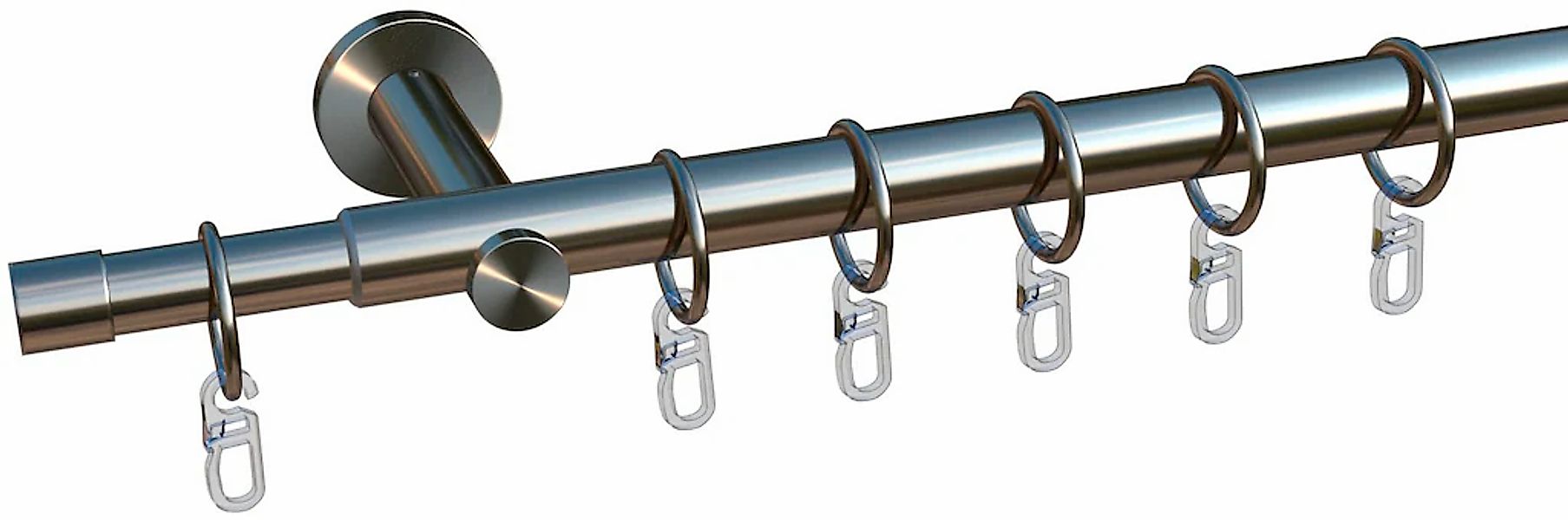 OTTO home Gardinenstange "Kappe" 1 läufig-läufig ausziehbar ausziehbar von günstig online kaufen