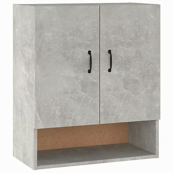 vidaXL Hängeschrank Wandschrank Betongrau 60x31x70 cm Holzwerkstoff günstig online kaufen