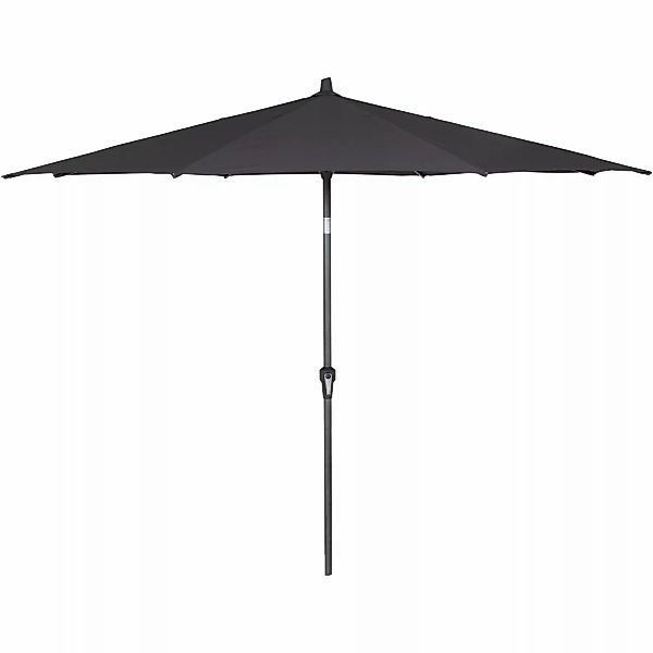 Siena Garden Marktschirm Ø 250 cm Anthrazit mit Knickfunktion günstig online kaufen