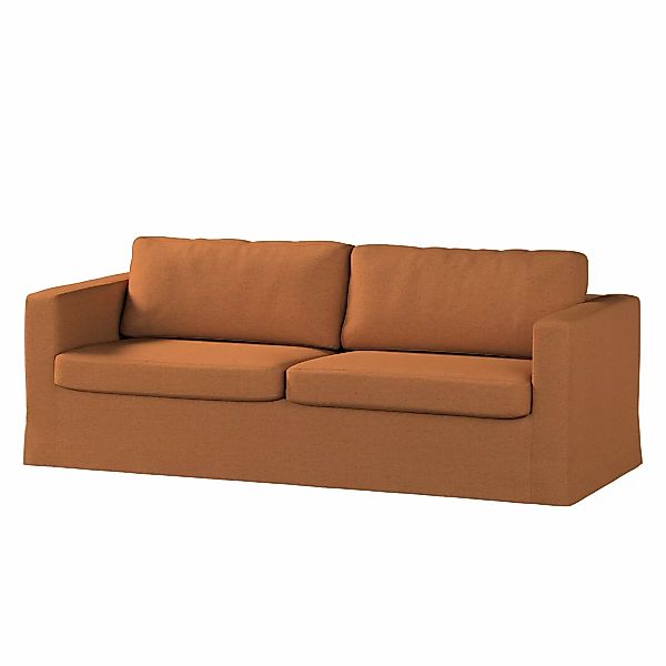 Bezug für Karlstad 3-Sitzer Sofa nicht ausklappbar, lang, orange, Bezug für günstig online kaufen