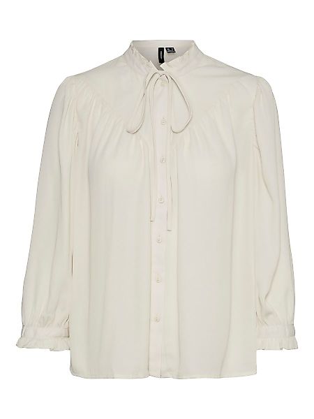 VERO MODA Gebundenes Hemd Damen Grau günstig online kaufen